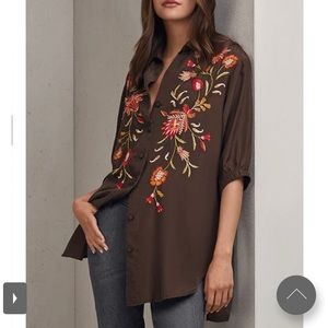 Johnny Was Silk Tunic